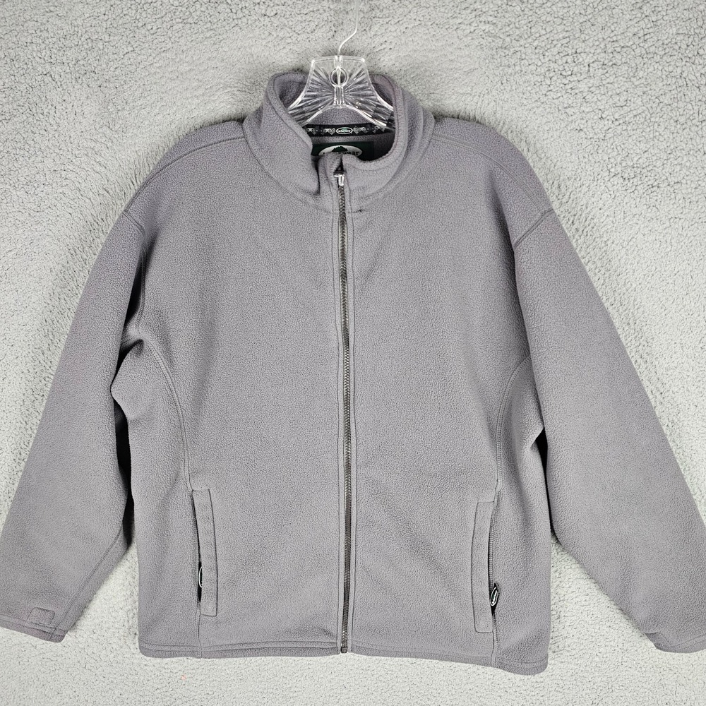 Arborwear Jacket Mens Large Micro Fleece Cozy Warm Winter Long Sleeve Full Zip